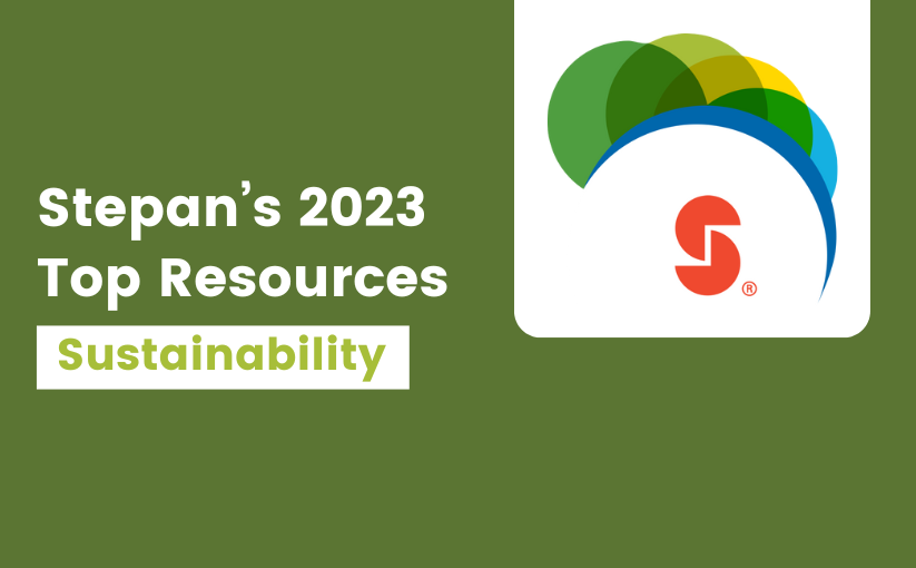 Top 2023 Stepan Sustainability Resources
