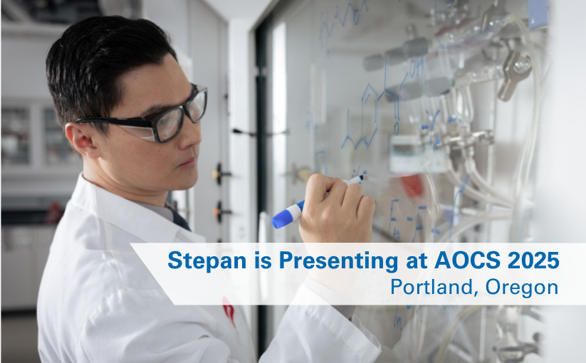 Stepan is Presenting at AOCS 2025!
