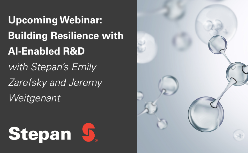 Live Webinar: Building Resilience with AI-Enabled R&D
