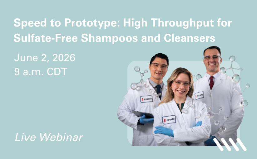 On-Demand Webinar Recording: Speed Up Sulfate-Free Formulation