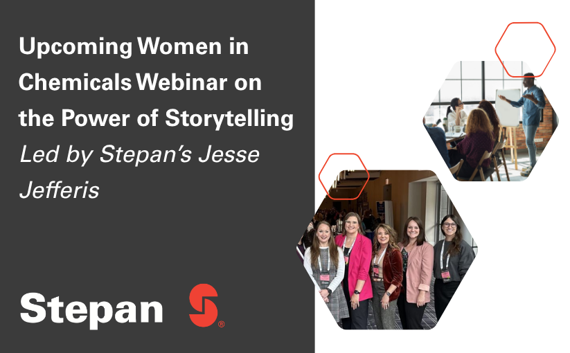 Live Webinar with Women in Chemicals: The Power of Storytelling
